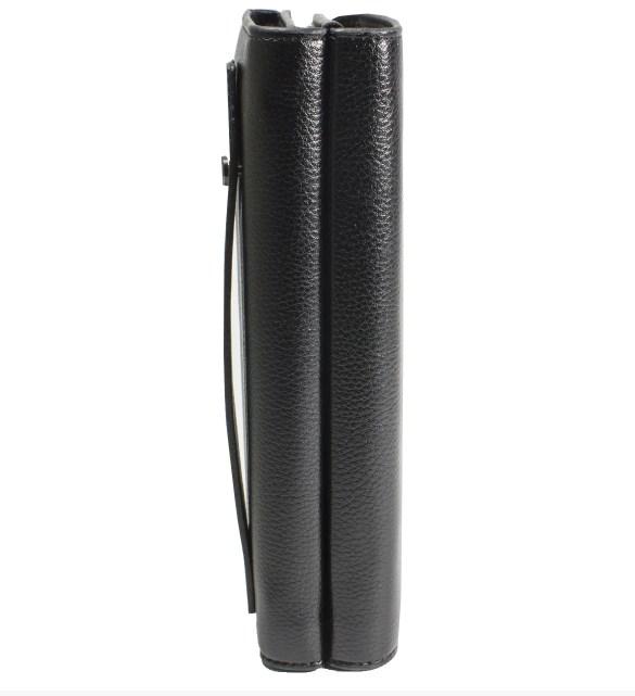 Мужское портмоне клатч на молнии, с ручкой Baellerry Maxi Libero S1001 Черное - фото 5 - id-p211952095
