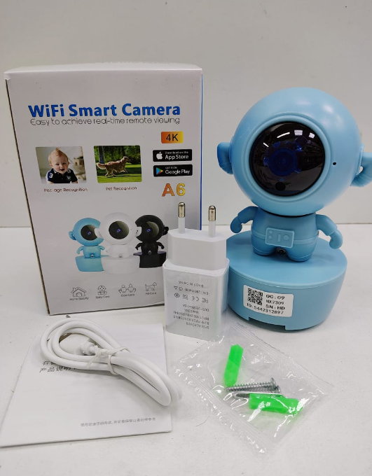 Умная Wi Fi smart camera 4K FULL HD Астронавт А6 (день/ночь, датчик движения, режим видеоняни) - фото 1 - id-p211953519