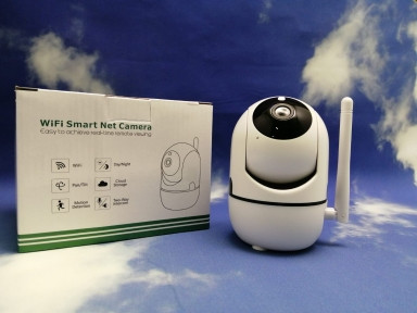 Беспроводная поворотная 360 Wi-Fi камера видеонаблюдения Cloud Camera 3D Navigation Positioning V380 pro - фото 1 - id-p211953819