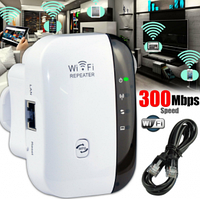 Ретранслятор усилитель сигнала Wifi Wireless WI FI Repeater Репитер 300 Мбит/с.