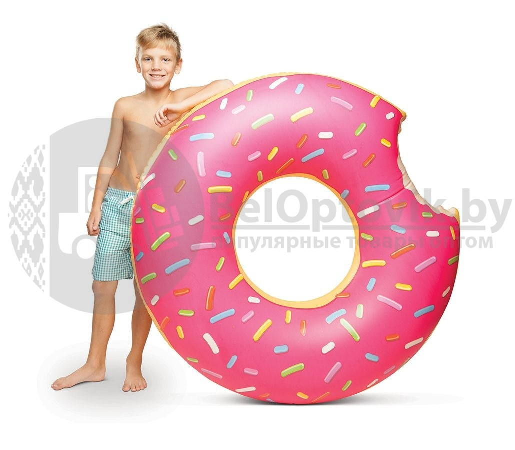 Надувной круг Пончик 90 (80) см - фото 7 - id-p211954529
