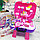 Набор доктора 4 в 1 (медсестры) в розовом чемодане, 37 предметов Принцесса Disney, фото 4
