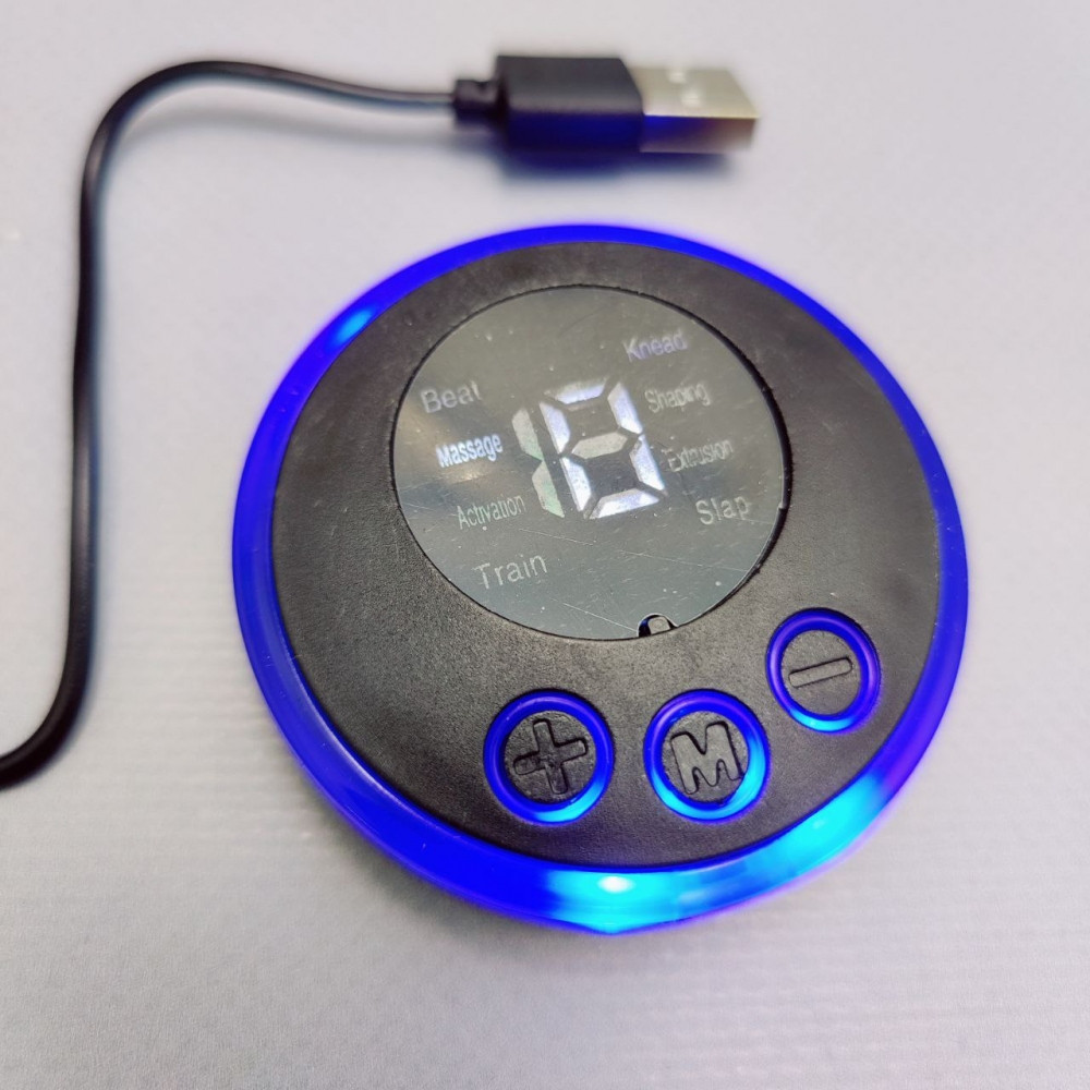 Массажер миостимулятор - лимфодренажный электрический для тела Mini Massager EMS (8 видов массажа, 19 уровней - фото 8 - id-p207134868