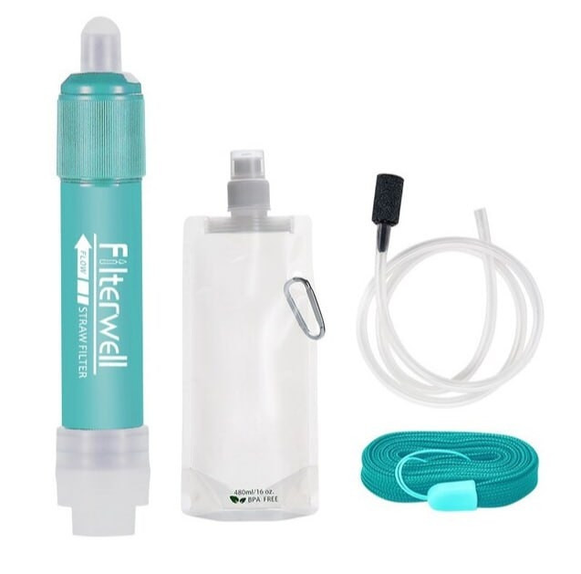 Походный фильтр для очистки воды Filter Straw / Портативный туристический фильтр - фото 2 - id-p205715873