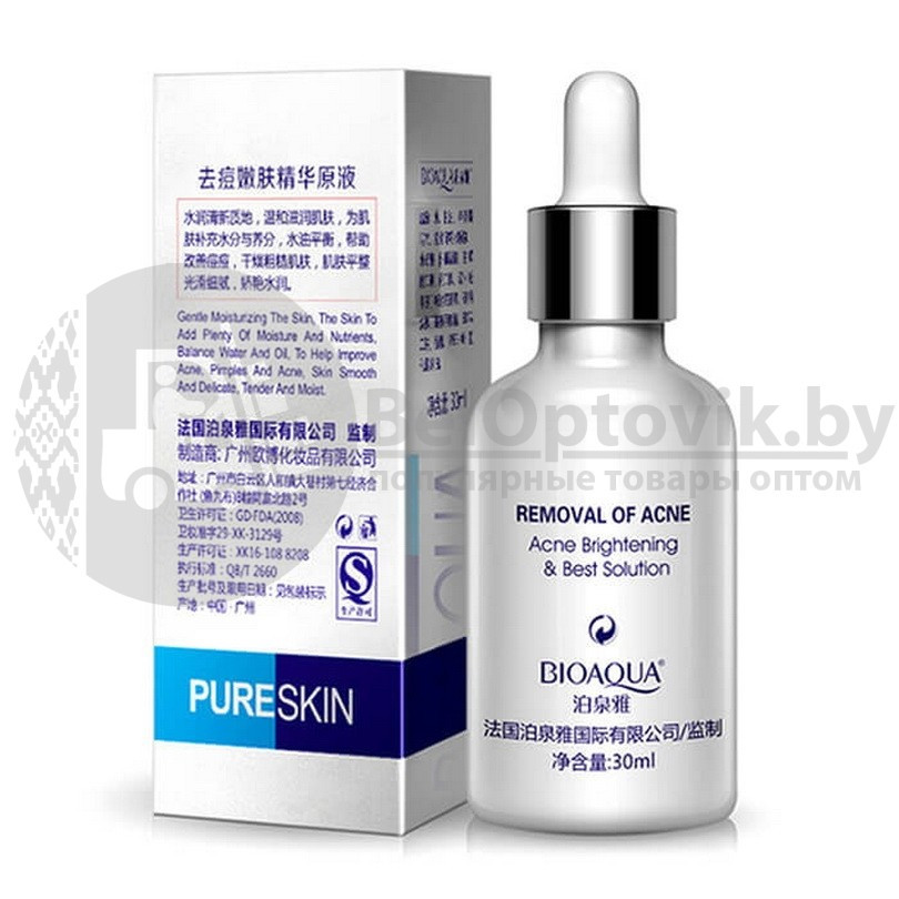 Сыворотка Bioaqua Pure Skin Acne Анти - акне для проблемной кожи, 30 мл - фото 10 - id-p211954390