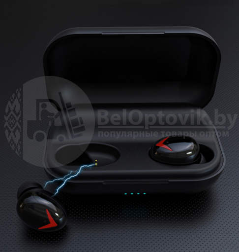 Беспроводные Bluetooth Stereo V5.0 наушники AIR BATS А8 с зарядным кейсом 2200 мАч - фото 5 - id-p211954037