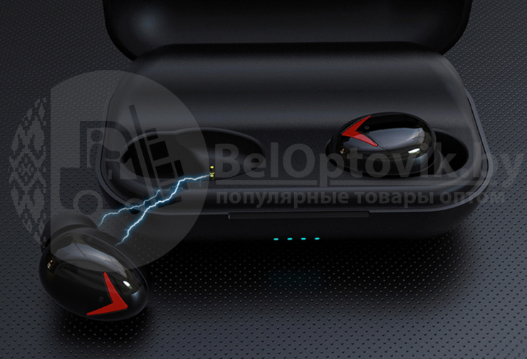 Беспроводные Bluetooth Stereo V5.0 наушники AIR BATS А8 с зарядным кейсом 2200 мАч - фото 10 - id-p211954037