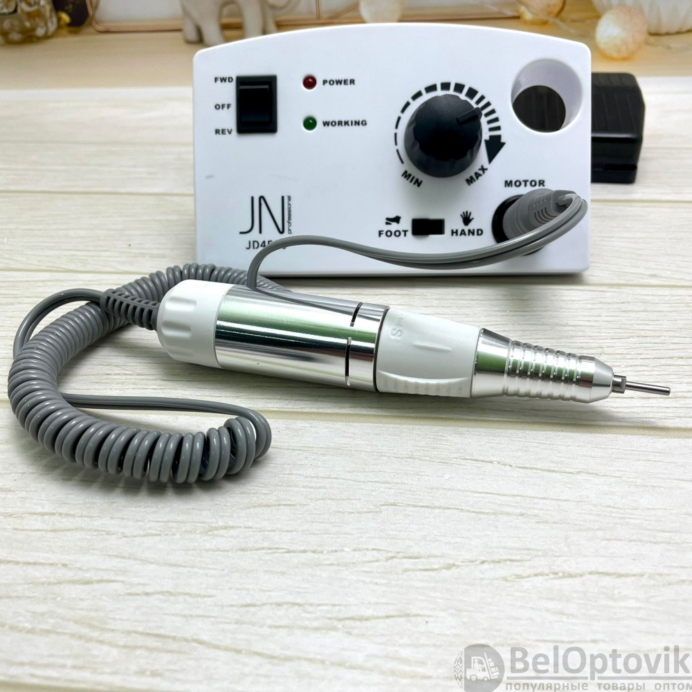 Аппарат для маникюра и педикюра JessNail JD4500 BL, 30 000 об/мин, 35 Вт - фото 7 - id-p211953590