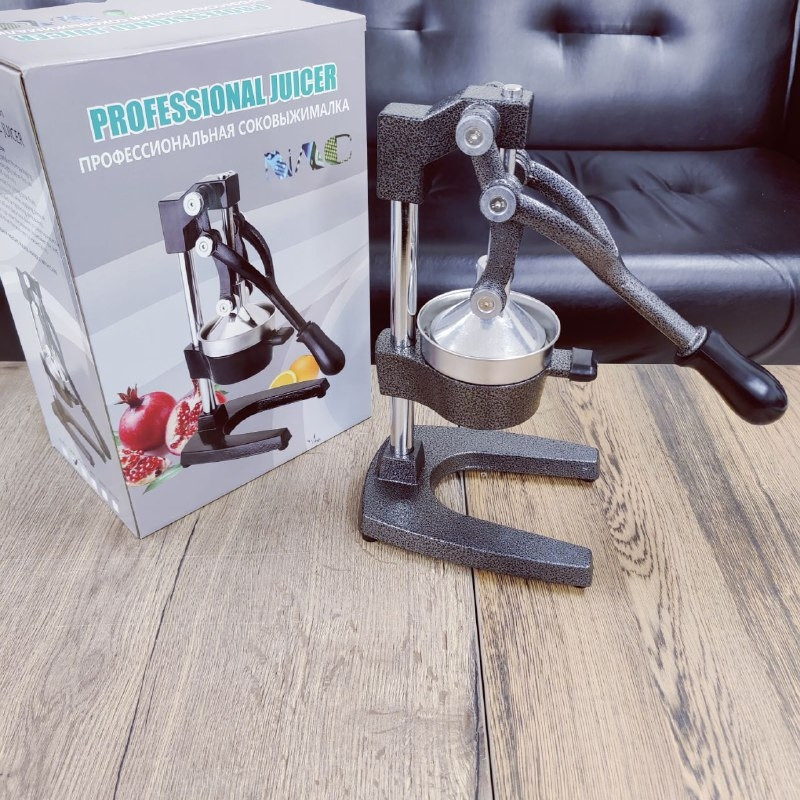 Соковыжималка Пресс ручной Versatile Juicer Machine (Цитрус, гранат) Серый - фото 10 - id-p181592825