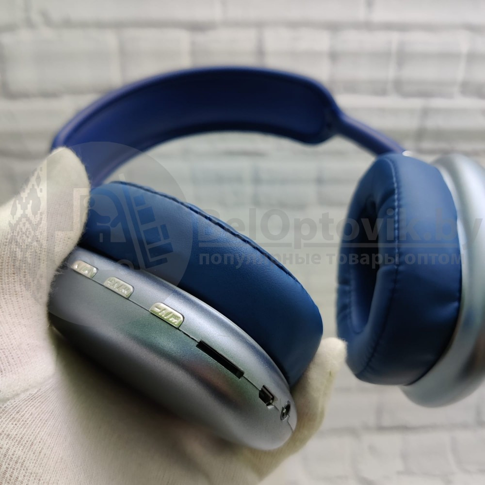Беспроводные Hifi 3.0 наушники Stereo Headphone P9 аналог Aple AirPods Max Черный - фото 7 - id-p211953750