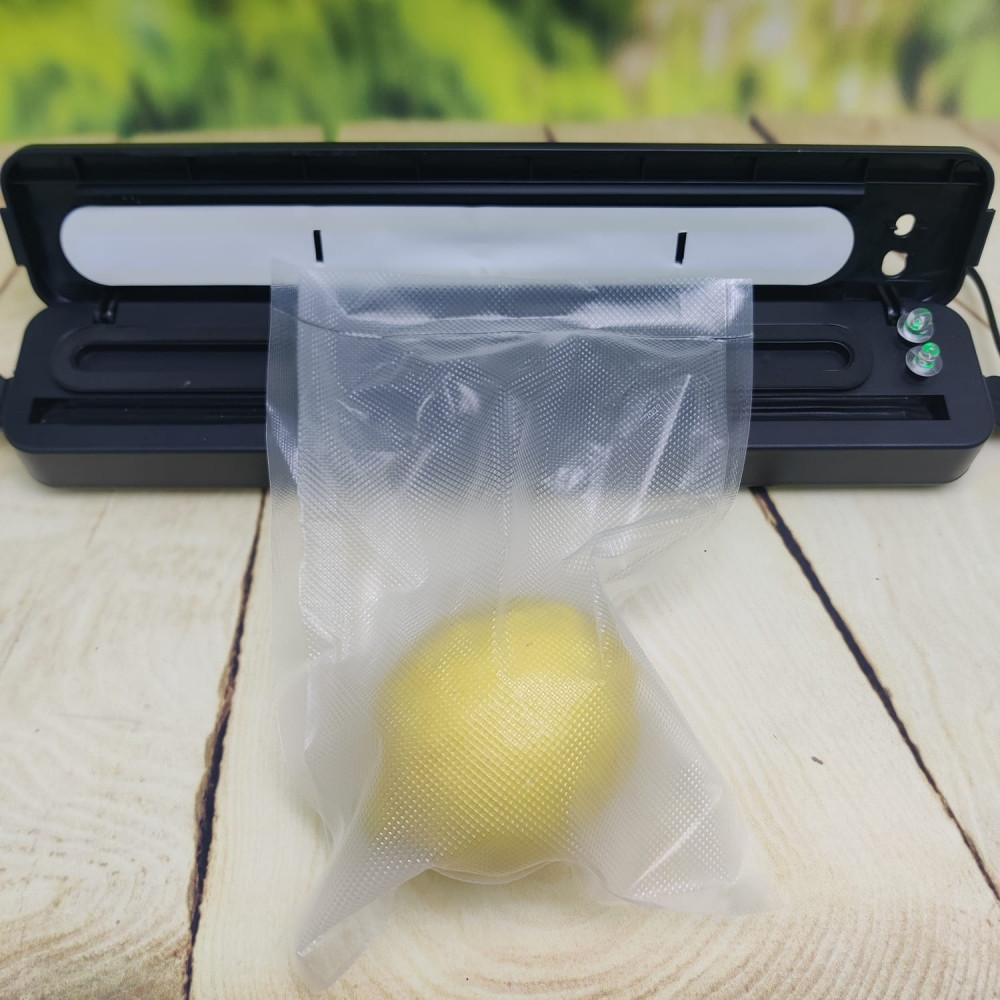 Вакуумный упаковщик (запайщик) продуктов Vacuum Sealer S (2 режима работы 10 пакетов в подарок) - фото 2 - id-p154195926