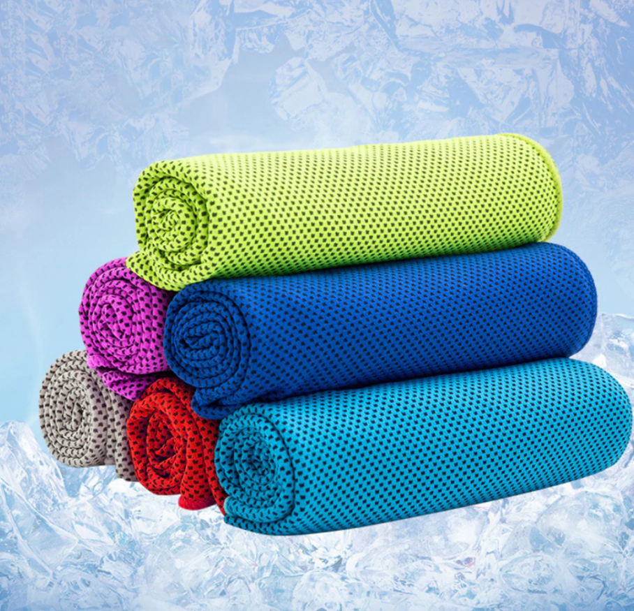 Спортивное охлаждающее полотенце Super Cooling Towel Черное - фото 9 - id-p181591867