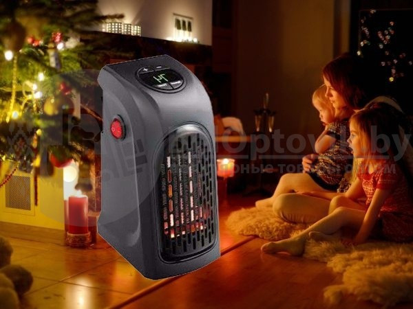 Портативный обогреватель быстрое тепло Rovus Handy Heater с пультом управления, 400W - фото 5 - id-p211954500