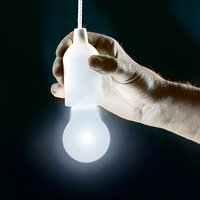 Лампочка Led на шнурке Lampada (светильник для шкафа) Белый корпус