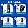Электрическая USB Помпа для воды AWD объём 1.5л, 5.7л, 10л, 11.3л, 15л, 18.9л. Белая, фото 10