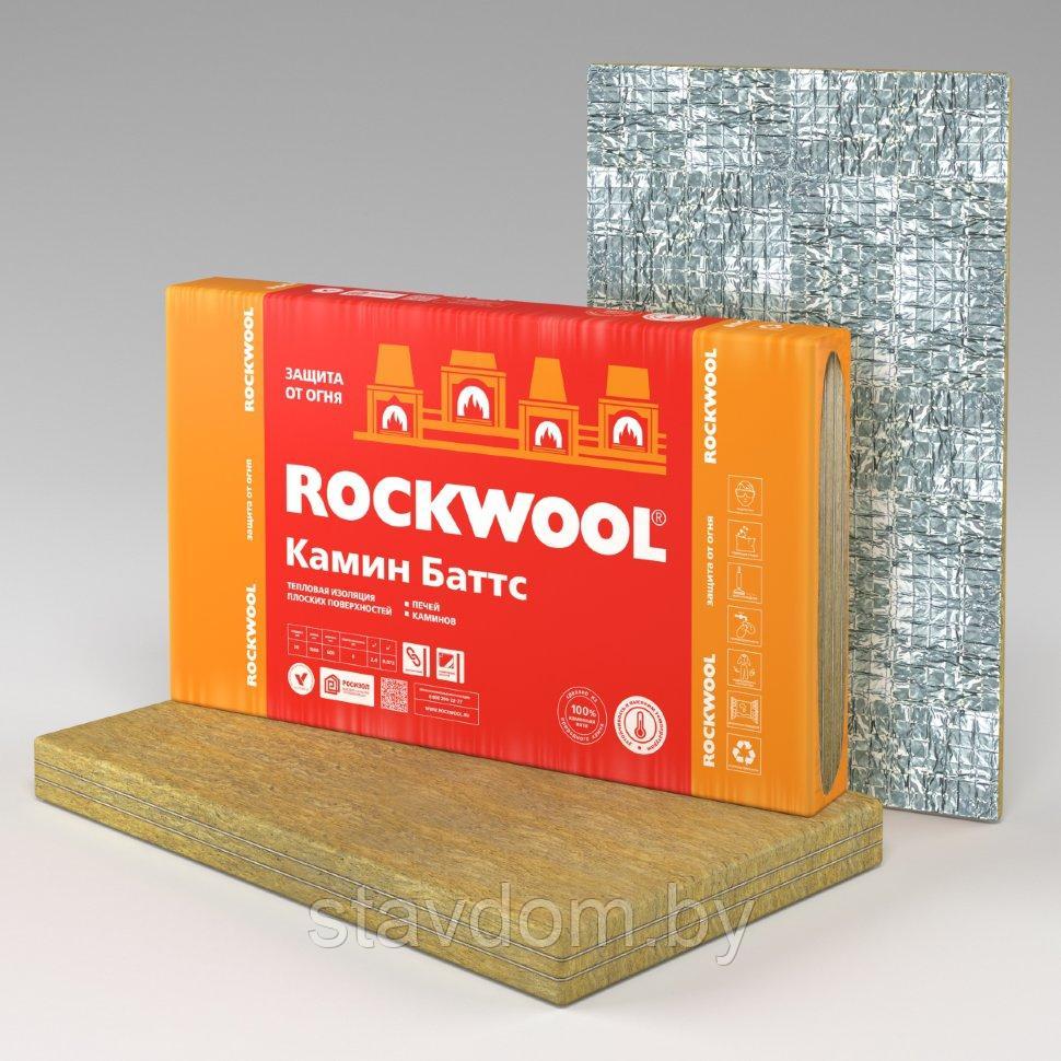 Утеплитель для бани и сауны ROCKWOOL Камин Баттс 30 мм - фото 1 - id-p211954751