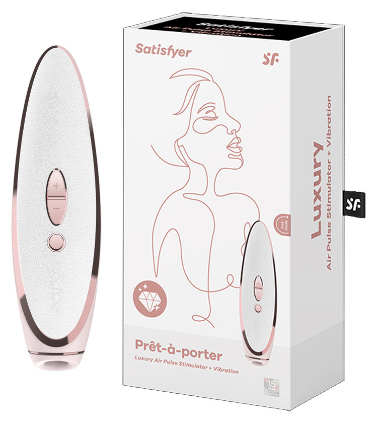 Вакуумно-волновой бесконтактный вибростимулятор Satisfyer Luxury Pret-a-Porter