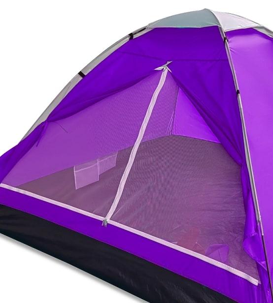 Палатка туристическая ACAMPER Domepack 2-х местная фиолетовый - фото 3 - id-p211954920
