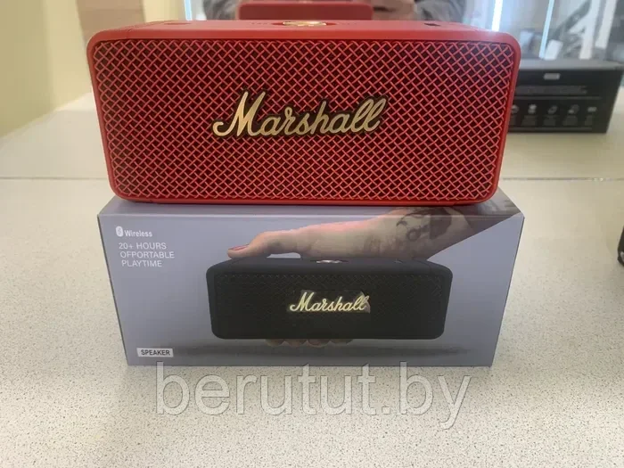Колонка музыкальная портативная Bluetooth Marshall Emberton (реплика) - фото 5 - id-p211955015