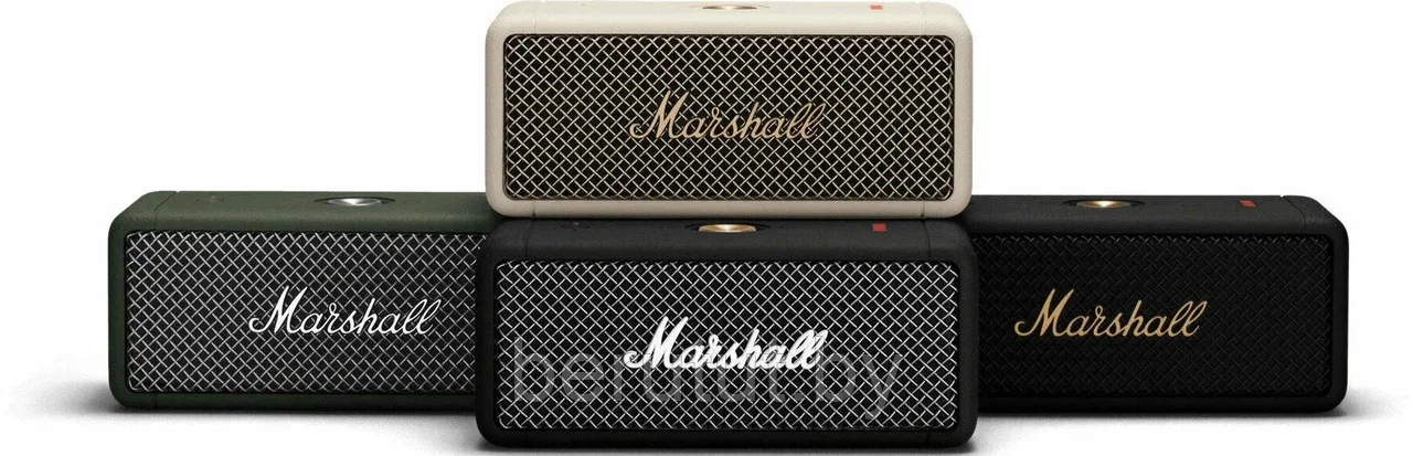 Колонка музыкальная портативная Bluetooth Marshall Emberton (реплика) - фото 9 - id-p211955015