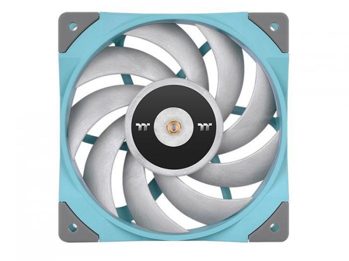 Вентилятор Thermaltake Fan Tt Toughfan 12 Hydraulic Bearing Gen.2 (1 Pack) Turquoise CL-F117-PL12TQ-A - фото 1 - id-p211955764