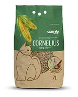 Comfy Benta Cornelius Наполнитель комкующийся кукурузный с ароматом трав, 7 л