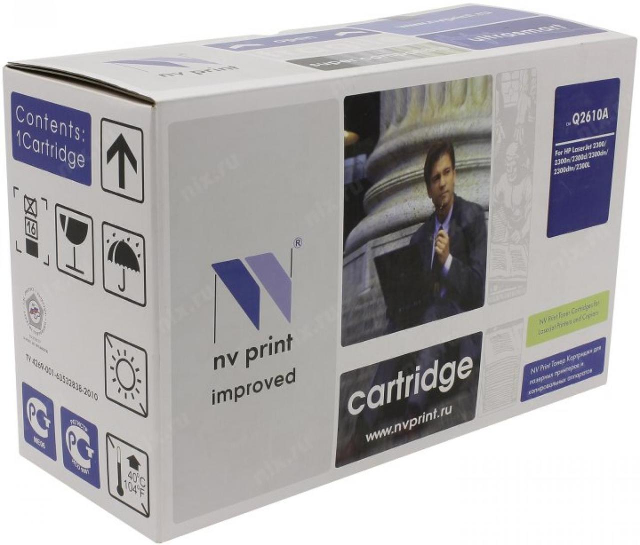 Картридж NV-Print аналог Q2610A(10A) для HP LJ 2300 серии - фото 1 - id-p211966545