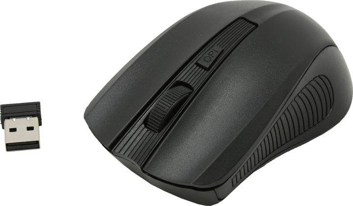 Манипулятор SVEN Wireless Optical Mouse RX-300 Wireless Black (RTL) USB 3btn+Roll - фото 1 - id-p211966436