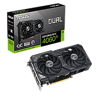 Видеокарта Asus RTX 4060Ti Dual OC Edition (DUAL-RTX4060TI-O8G)