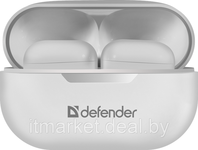 Наушники Defender Twins 905 (белый) (63906) - фото 4 - id-p211966326