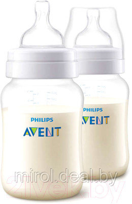 Набор бутылочек для кормления Philips AVENT Anti-colic / SCF813/27 - фото 1 - id-p211967181