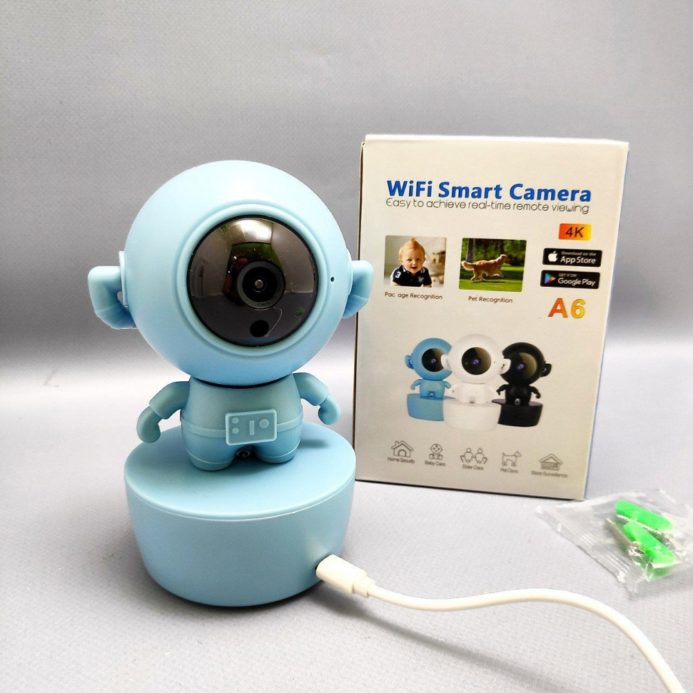 Умная камера Wi Fi smart camera 4K FULL HD Астронавт А6 (день/ночь, датчик движения, режим видеоняни) - фото 8 - id-p211966814