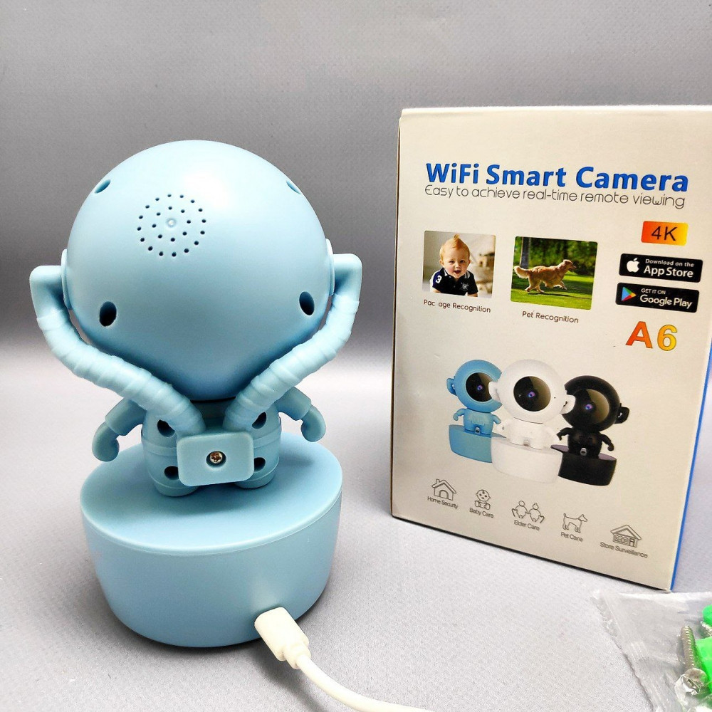 Умная камера Wi Fi smart camera 4K FULL HD Астронавт А6 (день/ночь, датчик движения, режим видеоняни) - фото 10 - id-p211966814