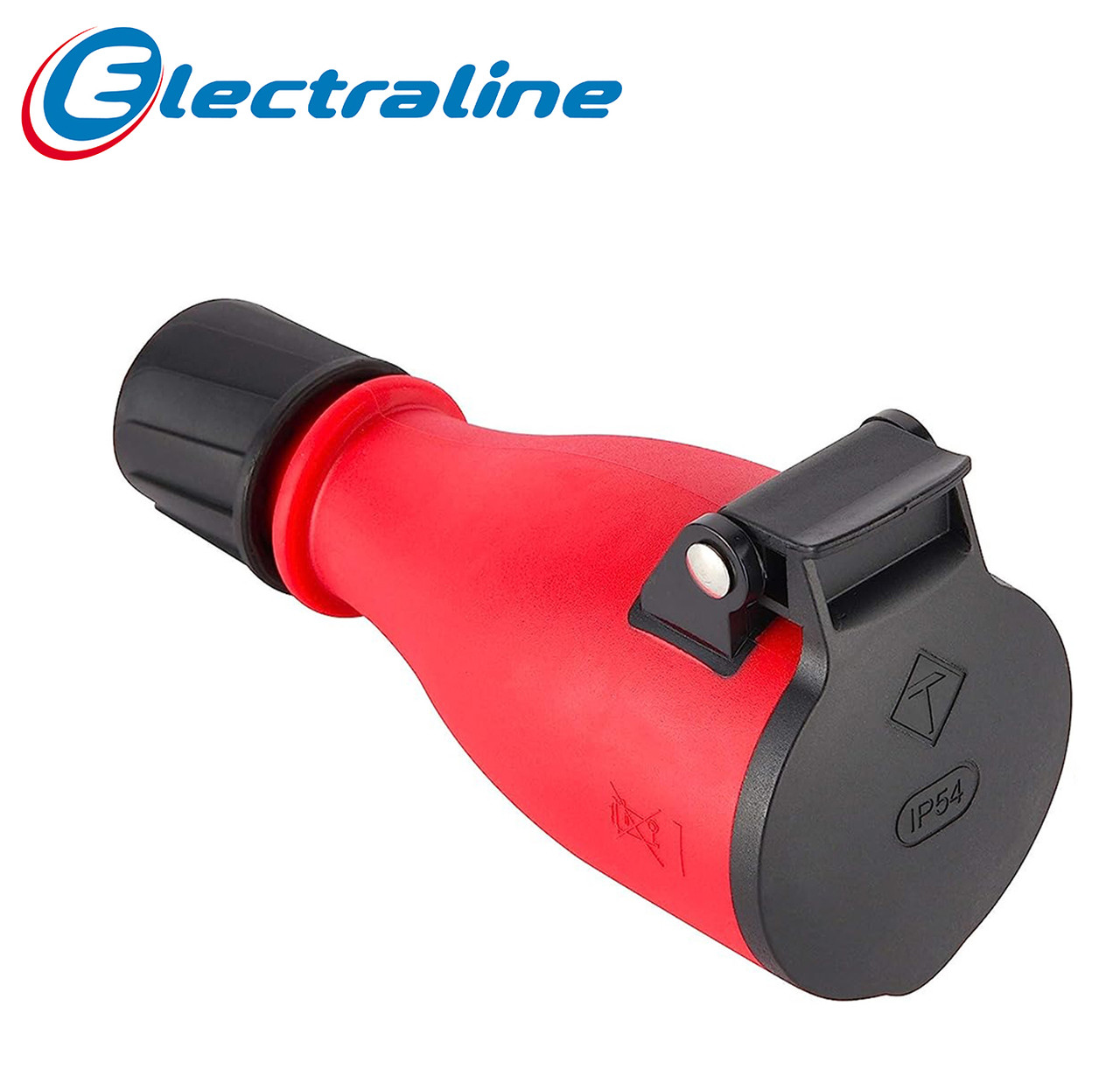 Розетка штепсельная евро IP54 Electraline