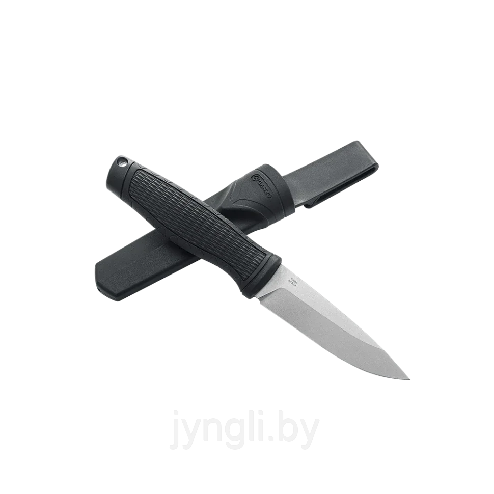 Нож Ganzo G806-BK черный с ножнами - фото 1 - id-p212013989