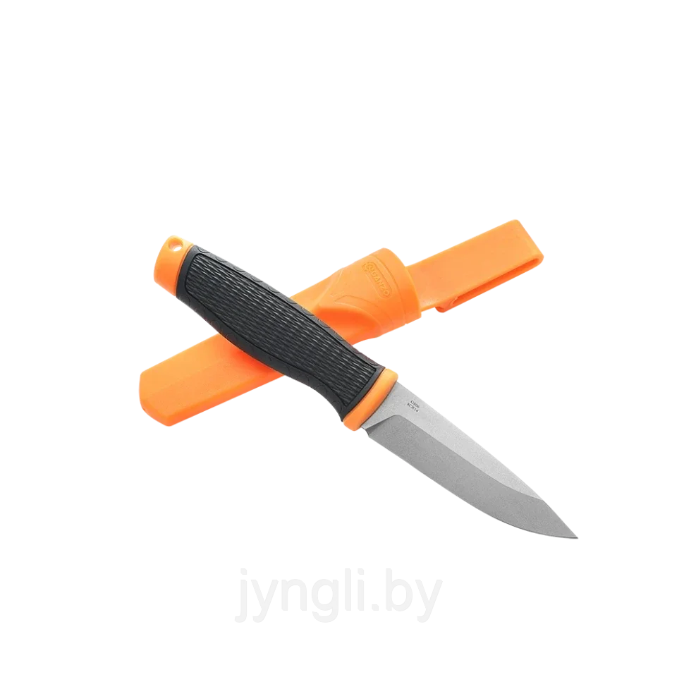 Нож Ganzo G806-OR оранжевый с ножнами - фото 1 - id-p212014422