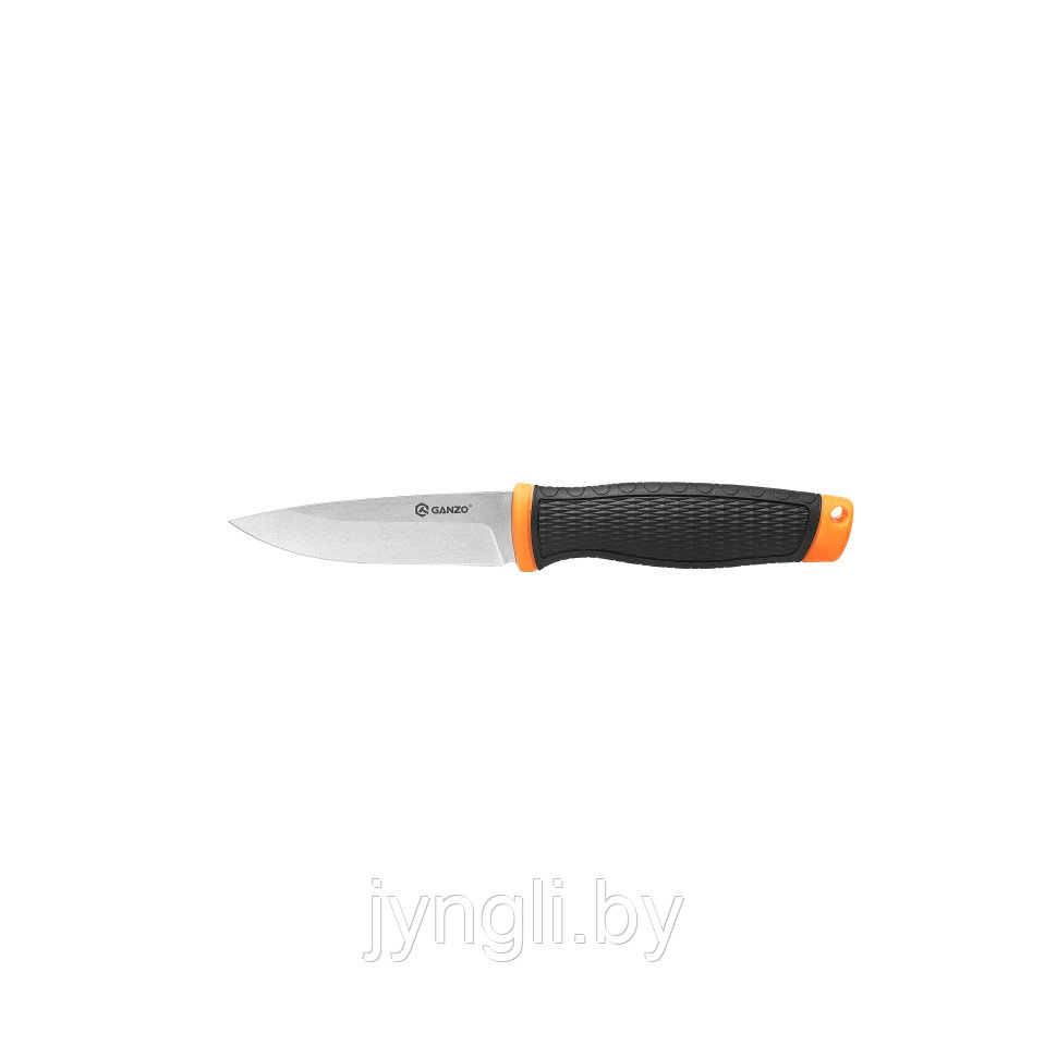 Нож Ganzo G806-OR оранжевый с ножнами - фото 3 - id-p212014422