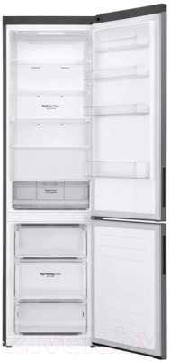 Холодильник с морозильником LG DoorCooling+ GA-B509CLSL - фото 3 - id-p211793513