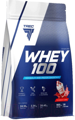 Протеин Trec Nutrition Whey 100 - фото 1 - id-p212026751