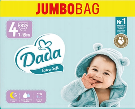 Подгузники детские Dada Extra Soft 4 Maxi (82 шт.) - фото 1 - id-p212043553