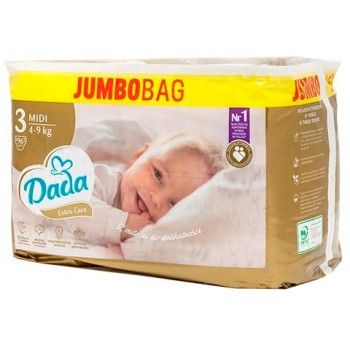 Подгузники детские Dada Jumbobag Gold 3 (96 шт.) - фото 1 - id-p212043977