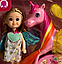 Детский игровой набор кукол Nini Love, пупс с единорогом и аксессуарами, кукла с лошадкой, игрушка для девочек, фото 2