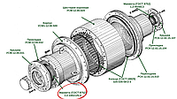 Манжета (ГОСТ 8752) 1.2-100х125-3 к кормораздатчику РСК-12 "БелМикс"