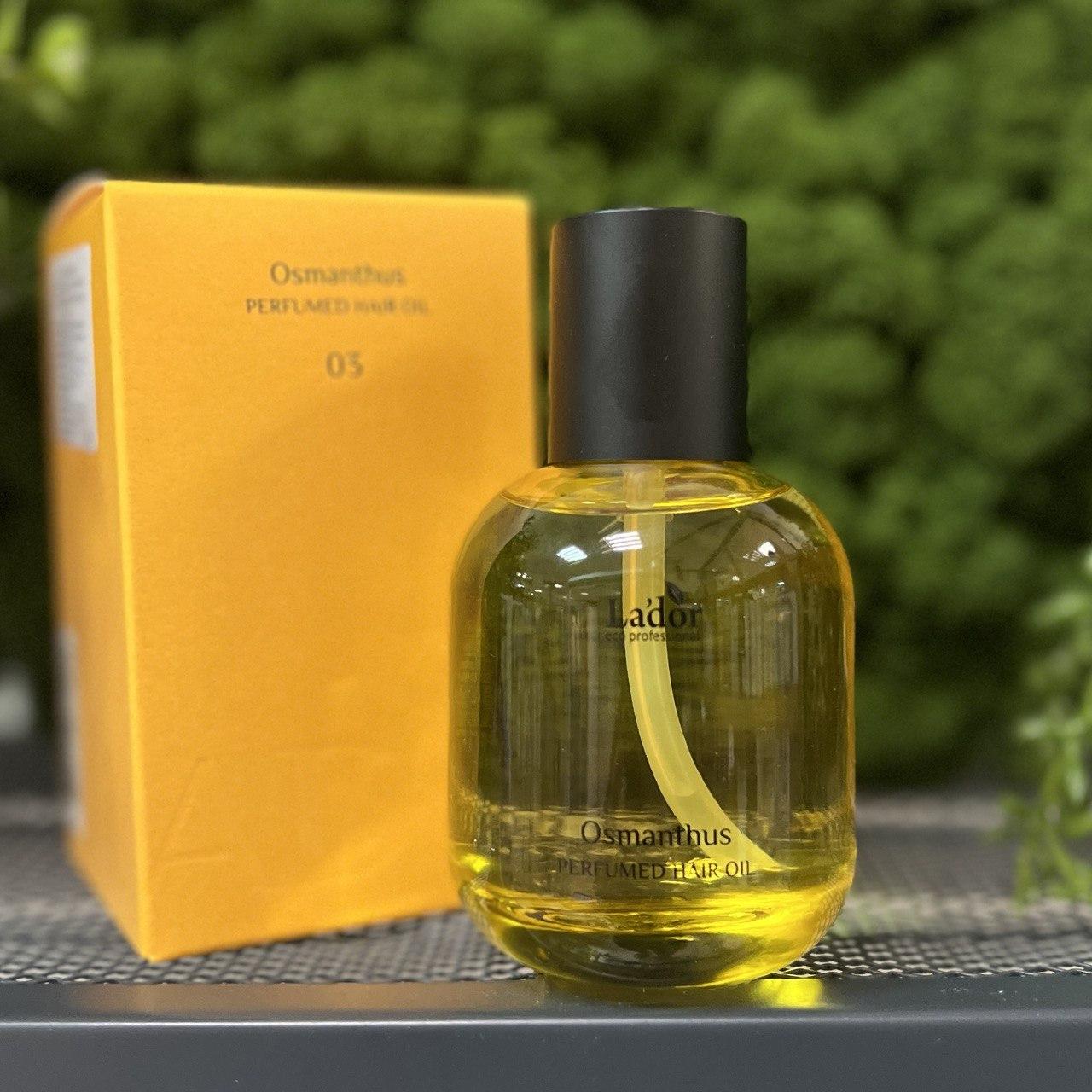 Восстанавливающее парфюмированное масло для волос Lador Perfumed Hair Oil 03 Osmanthus 80мл - фото 1 - id-p211951518