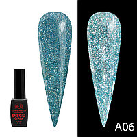 Гель лак Disco Gel Polish, Global Fashion, 8 мл A06