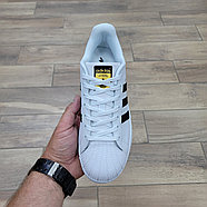 Кроссовки Adidas Superstar Old School White Black, фото 3