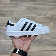 Кроссовки Adidas Superstar Old School White Black, фото 2