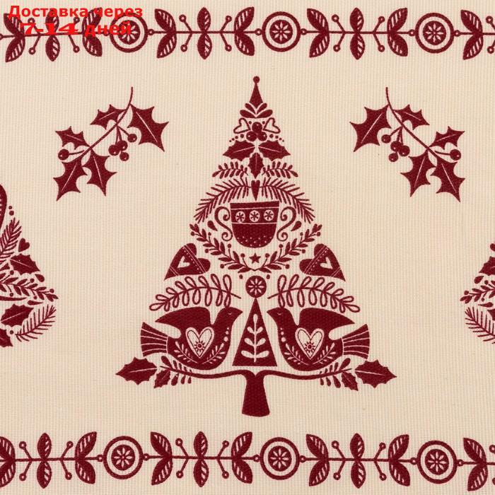 Фартук "Доляна" Merry Christmas 60х65см, 100%хл, рогожка 164 г/м2 - фото 3 - id-p211965858