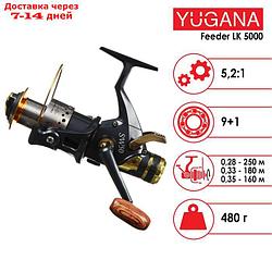 Катушка YUGANA Feeder LK 5000, 6+1 ball