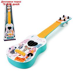 Музыкальная игрушка-гитара "Зоопарк", цвета МИКС